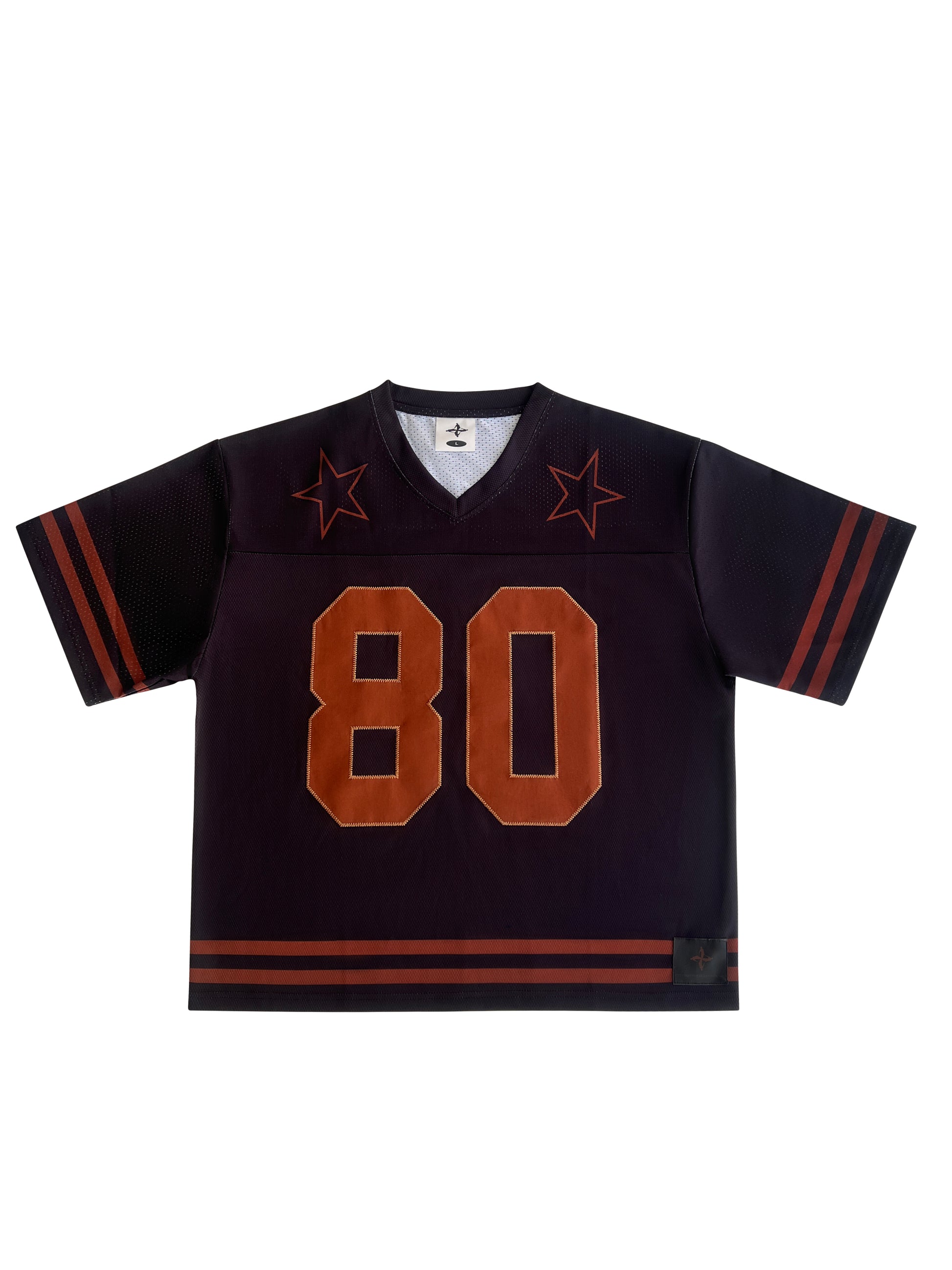 BAMI brown and black jersey