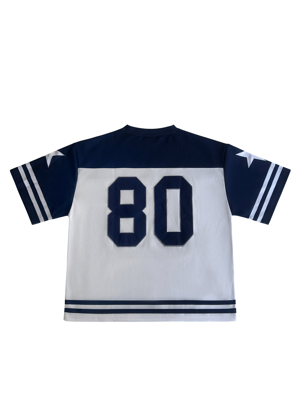 BAMI white & navy jersey