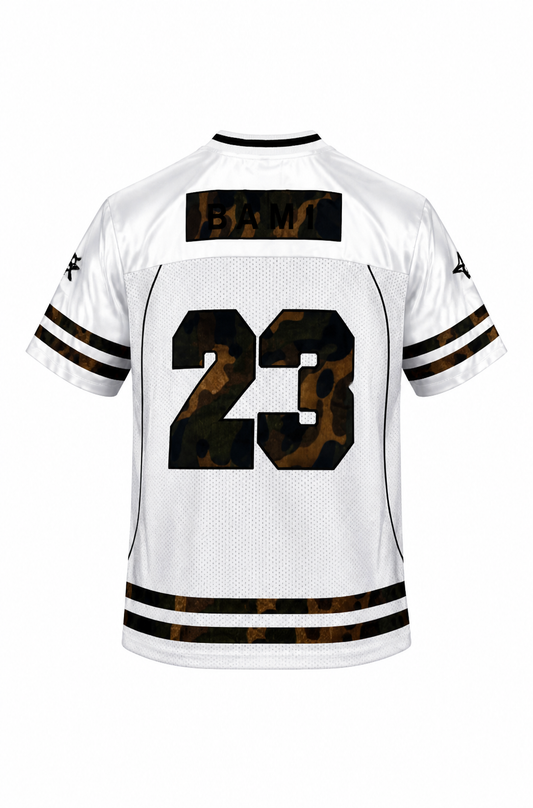 BAMI White & Camo jersey