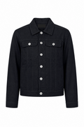 Raw Denim Black Jacket