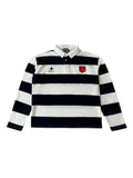 Navy & white polo