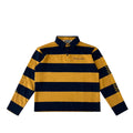 Brown & Navy Rugby Polo