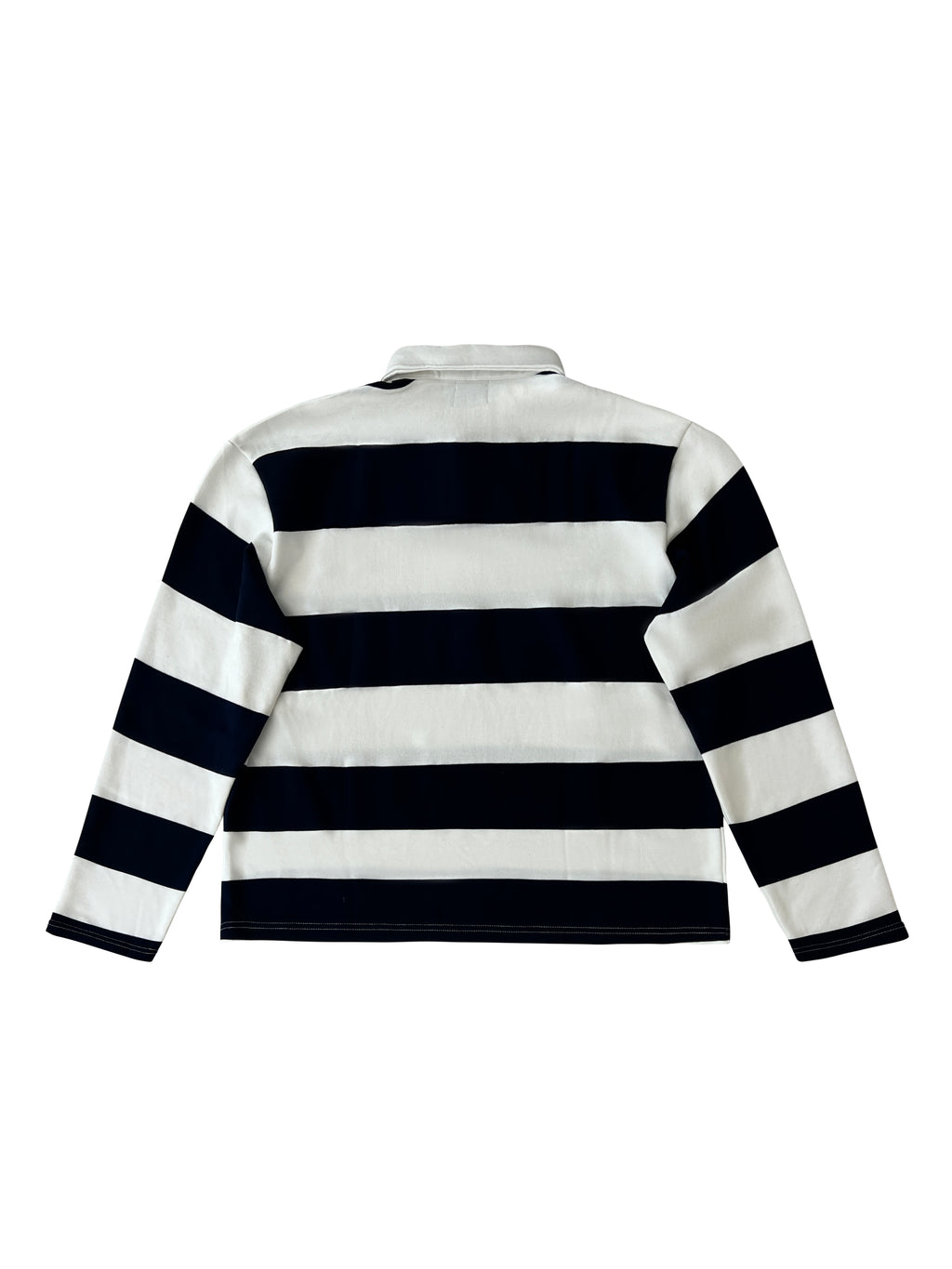 Navy & white polo