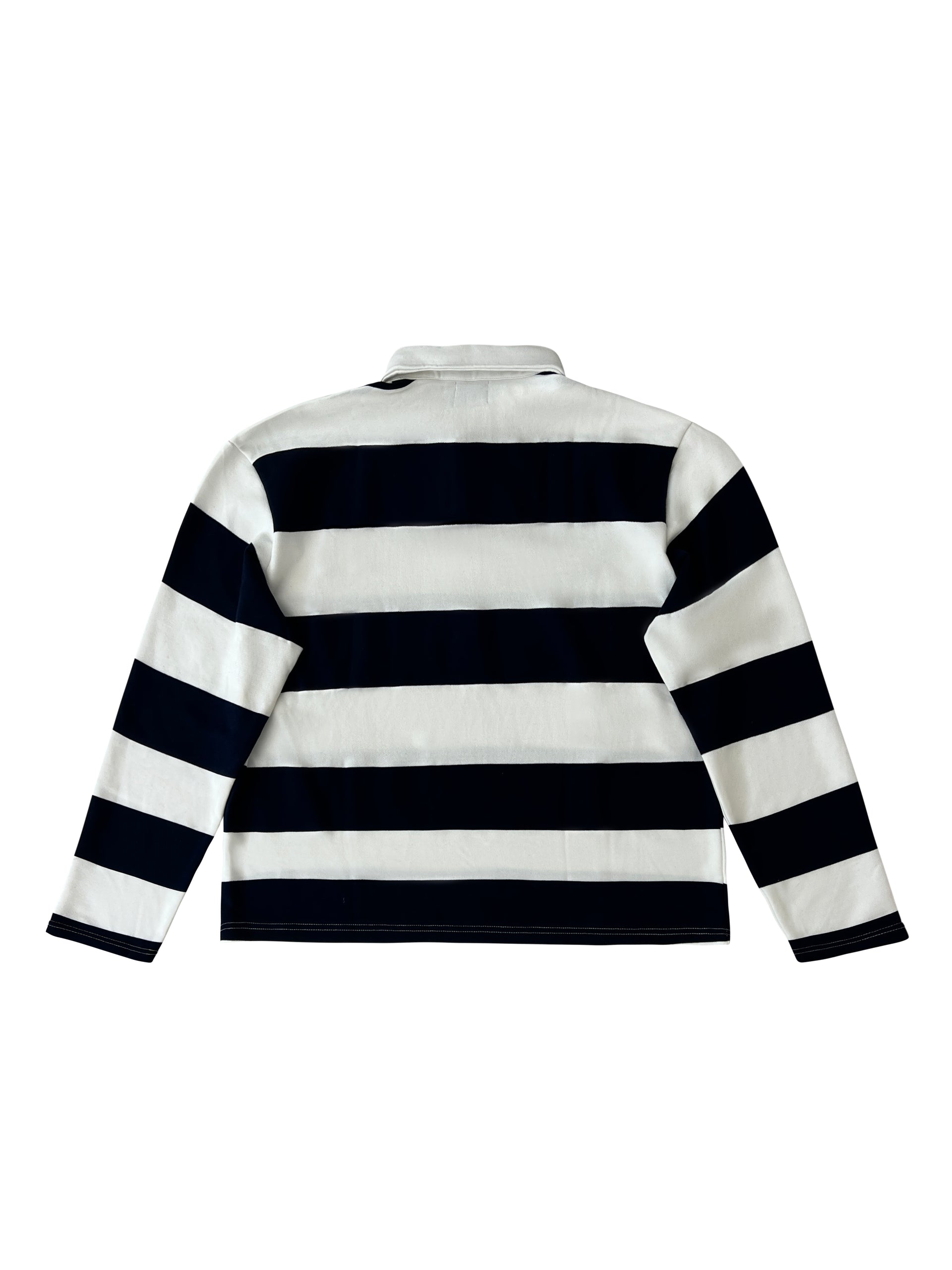 Navy & white polo