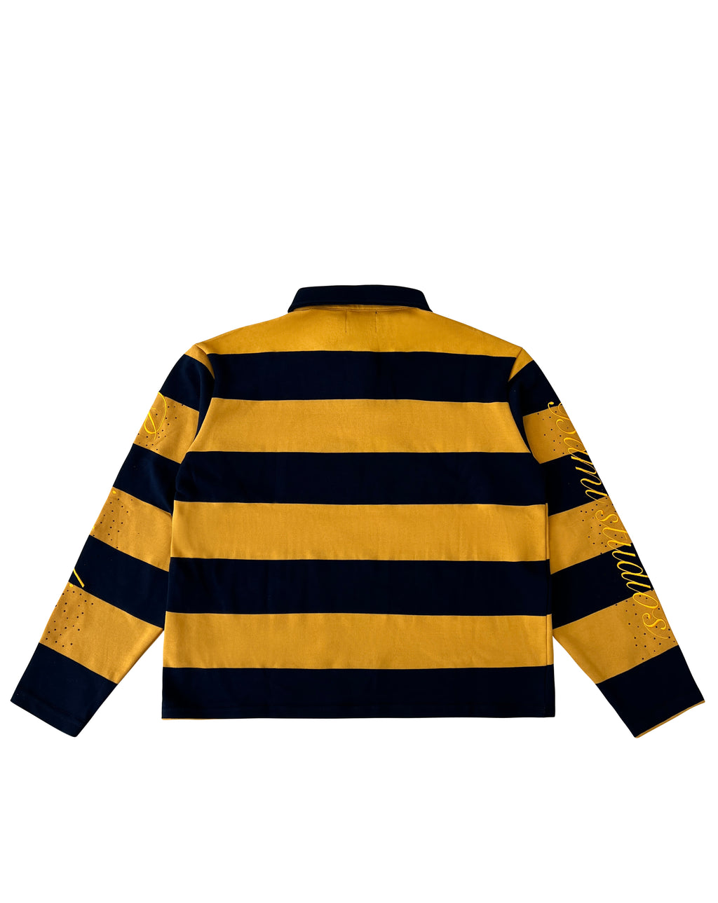 Brown & Navy Rugby Polo