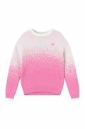 Pink Gradient knit shirt